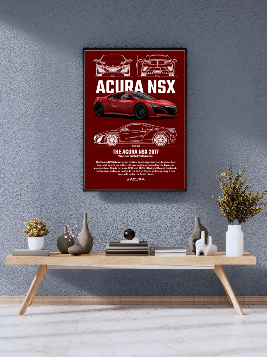 Acura NSX 2017 Sports Car | Poster