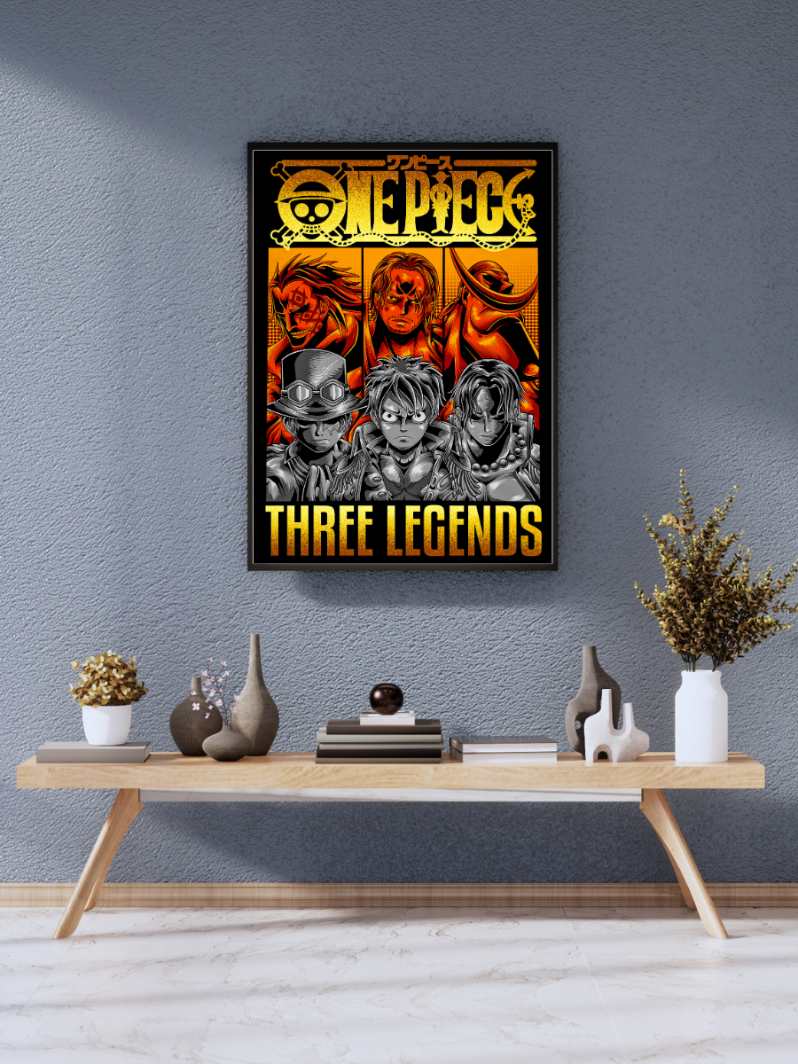 One Piece Three Legends Tribute | Poster
