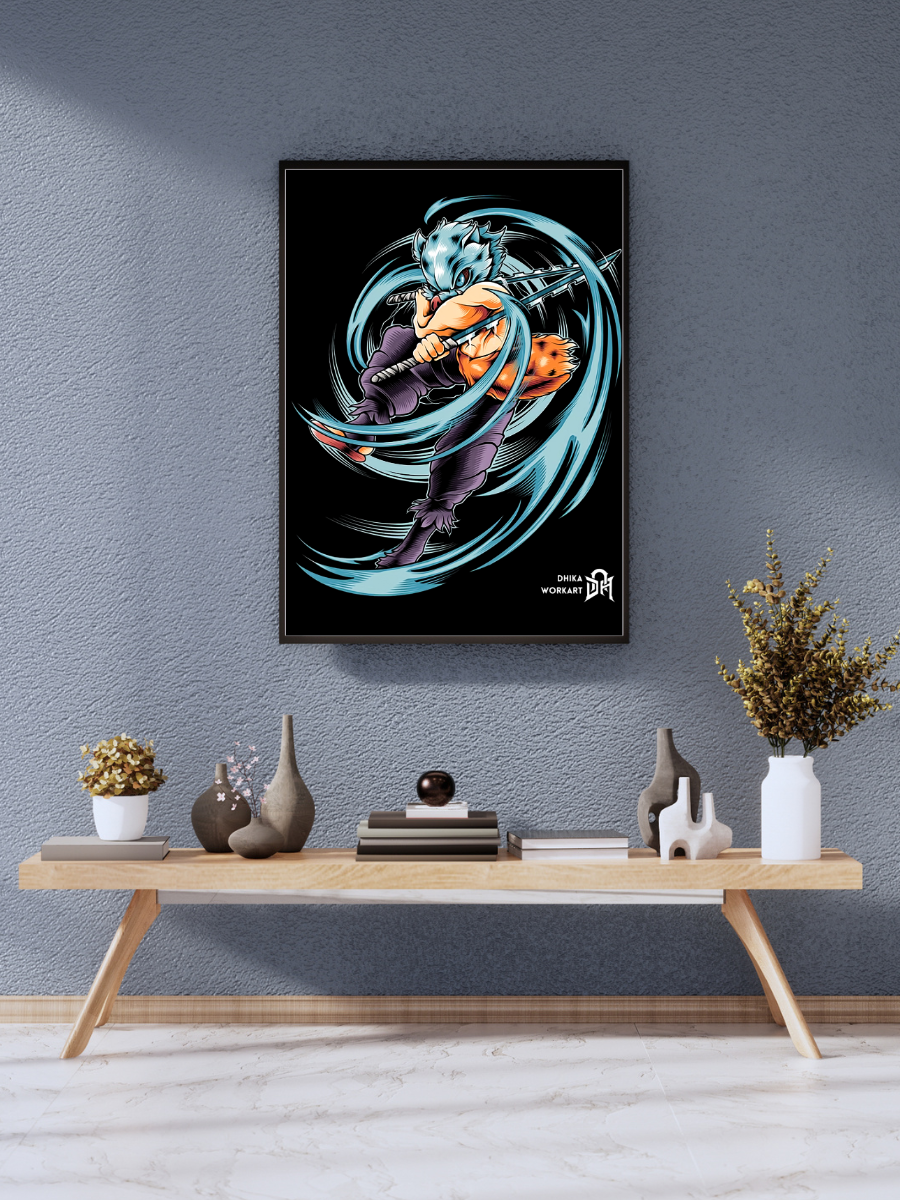Inosuke Hashibira Beast Breathing | Poster
