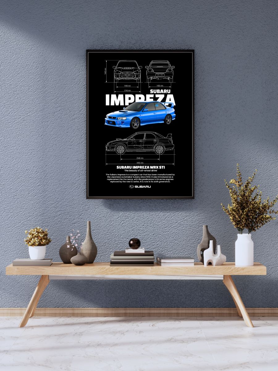 Subaru Impreza | WRX STI | wall poster