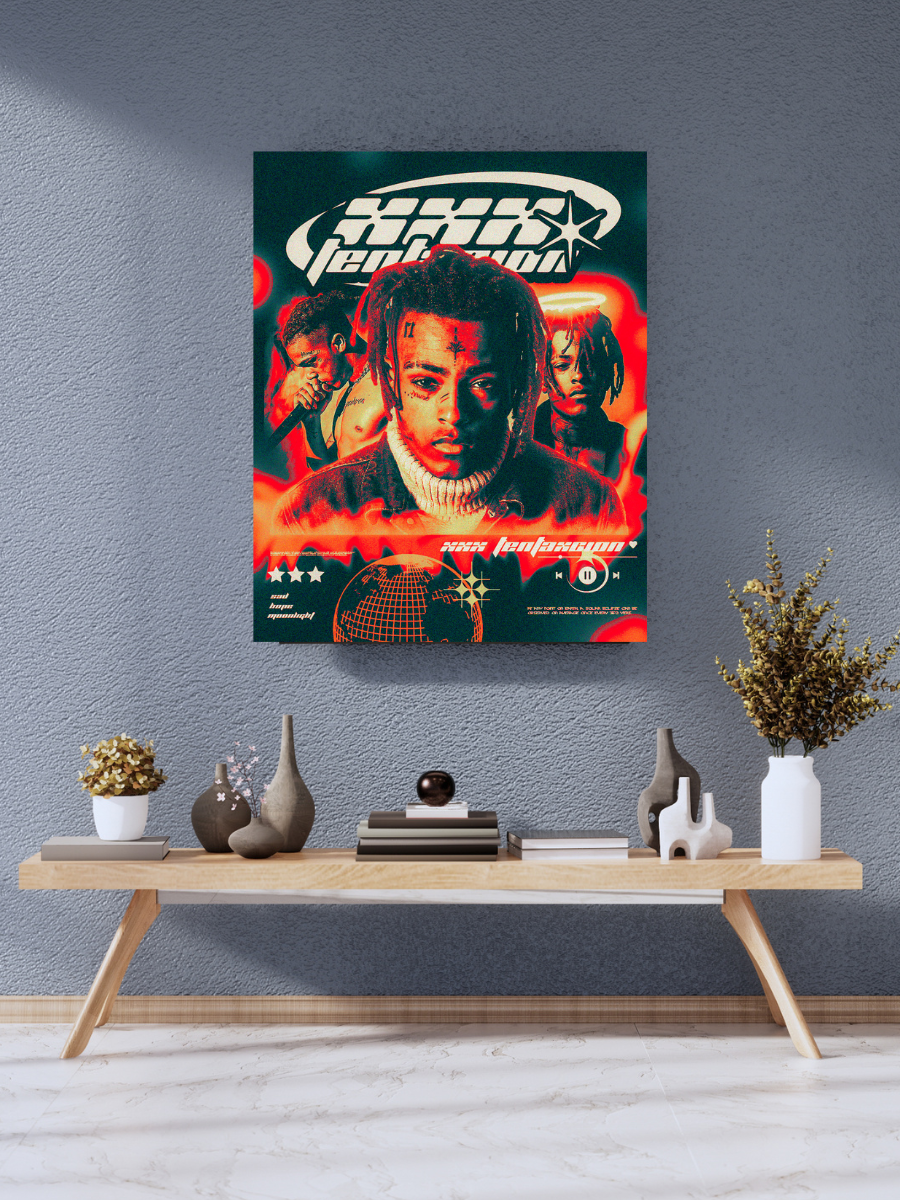 XXXTentacion Neon Tribute | Poster