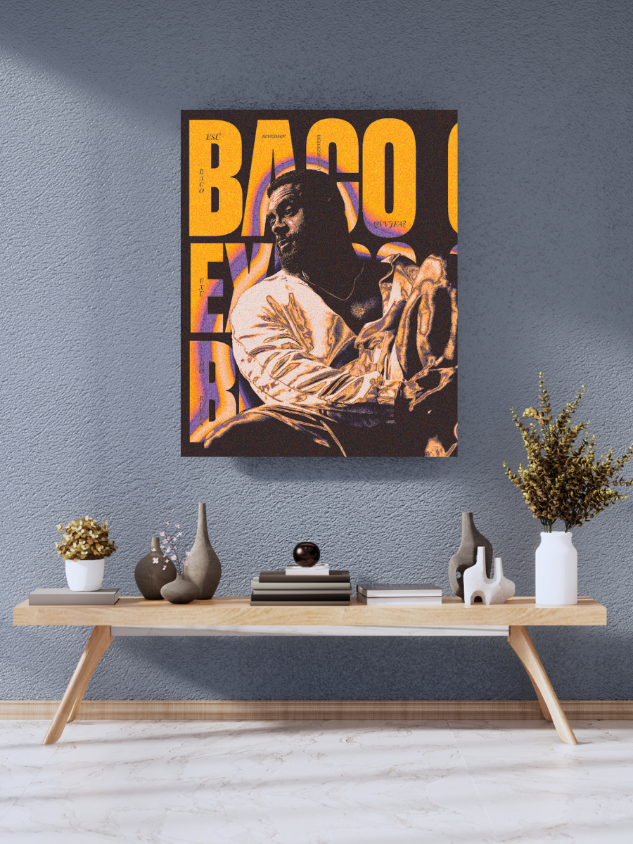 BACON Abstract Urban Art | WALL POSTER