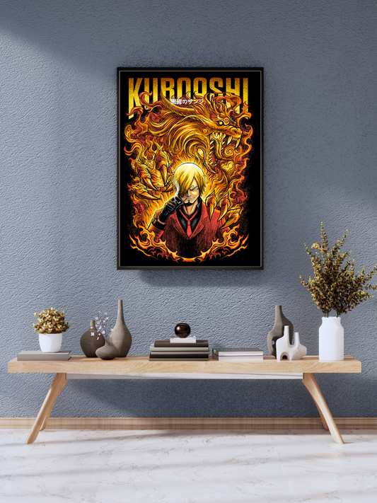 Kurooshi Black-Leg Sanji Manga | Poster