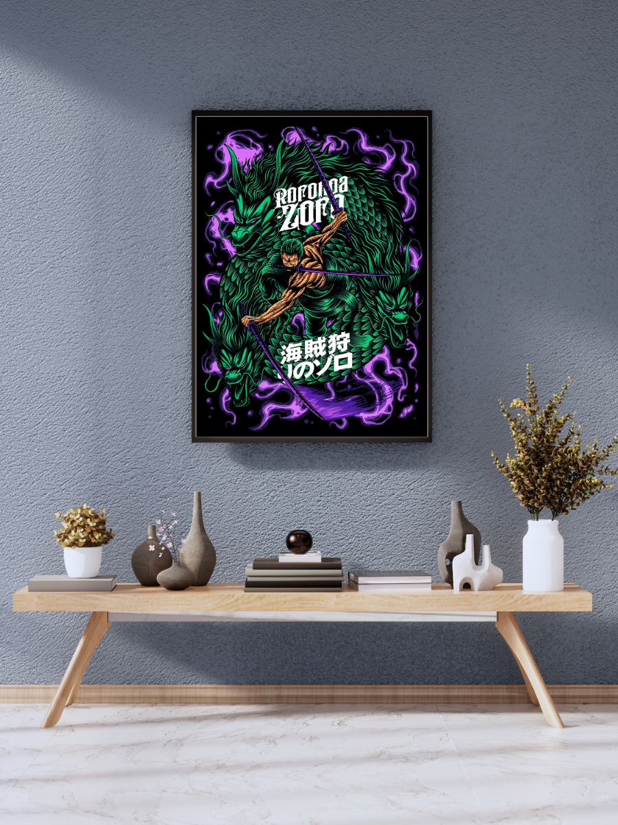 Roronoa Zoro Oni Spirit Art |  Poster
