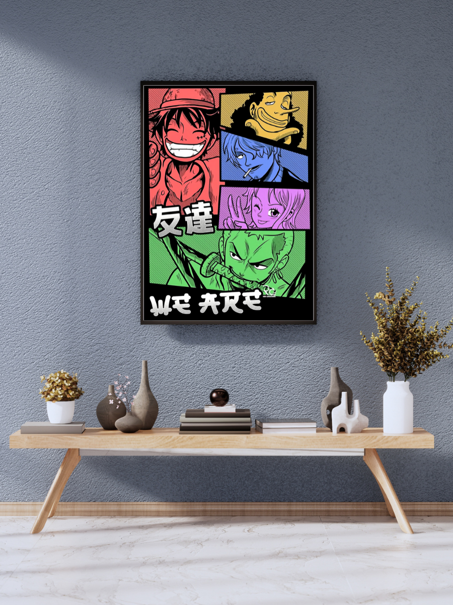 Straw Hat Friends | Color Pop |Poster