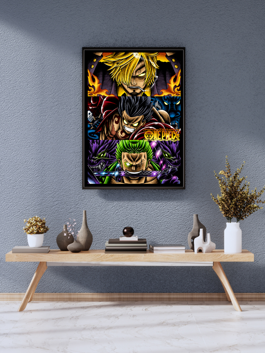 Ultimate Clash |Luffy, Zoro, Sanji vs. Kaido | Poster