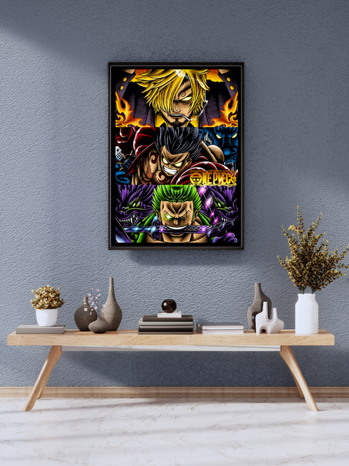 Ultimate Clash |Luffy, Zoro, Sanji vs. Kaido | Poster