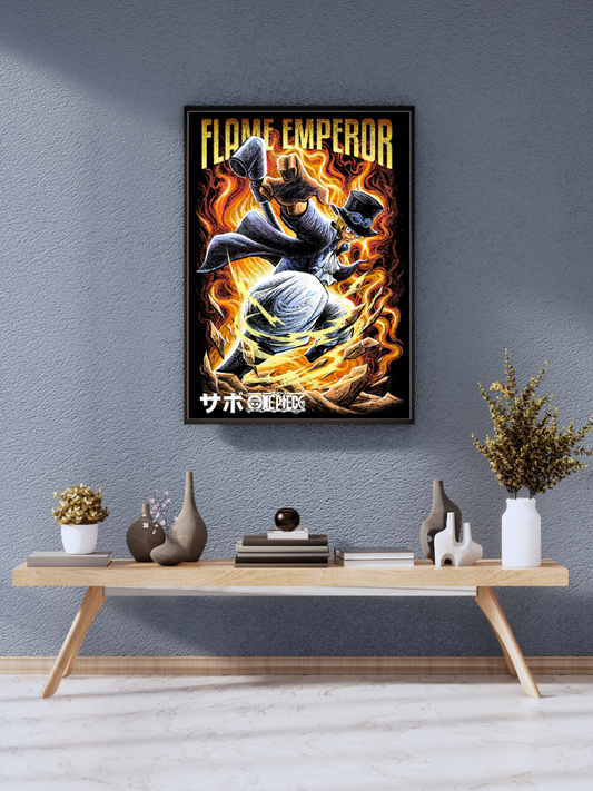 Sabo Flame Emperor One Piece Tribute |  Poster