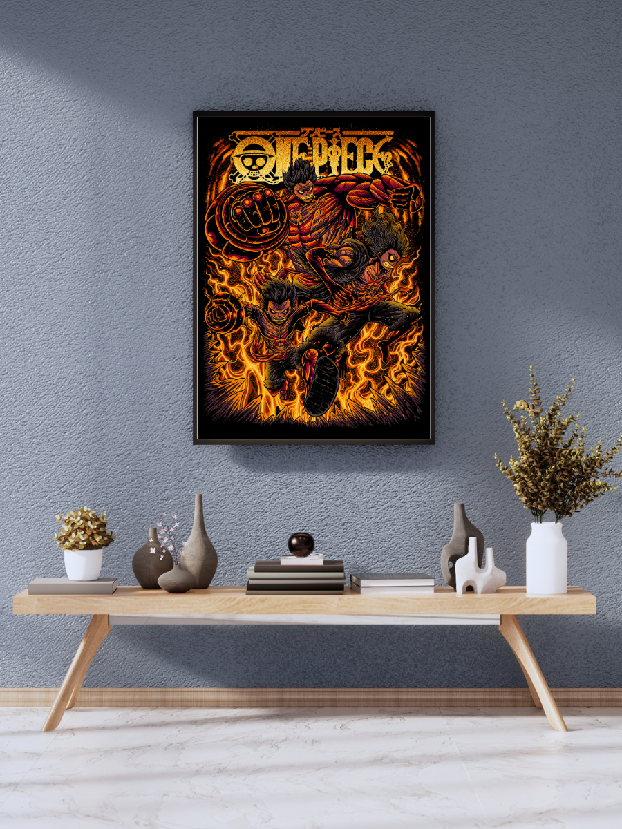 One Piece Gear Fourth Inferno Transformation |  Poster