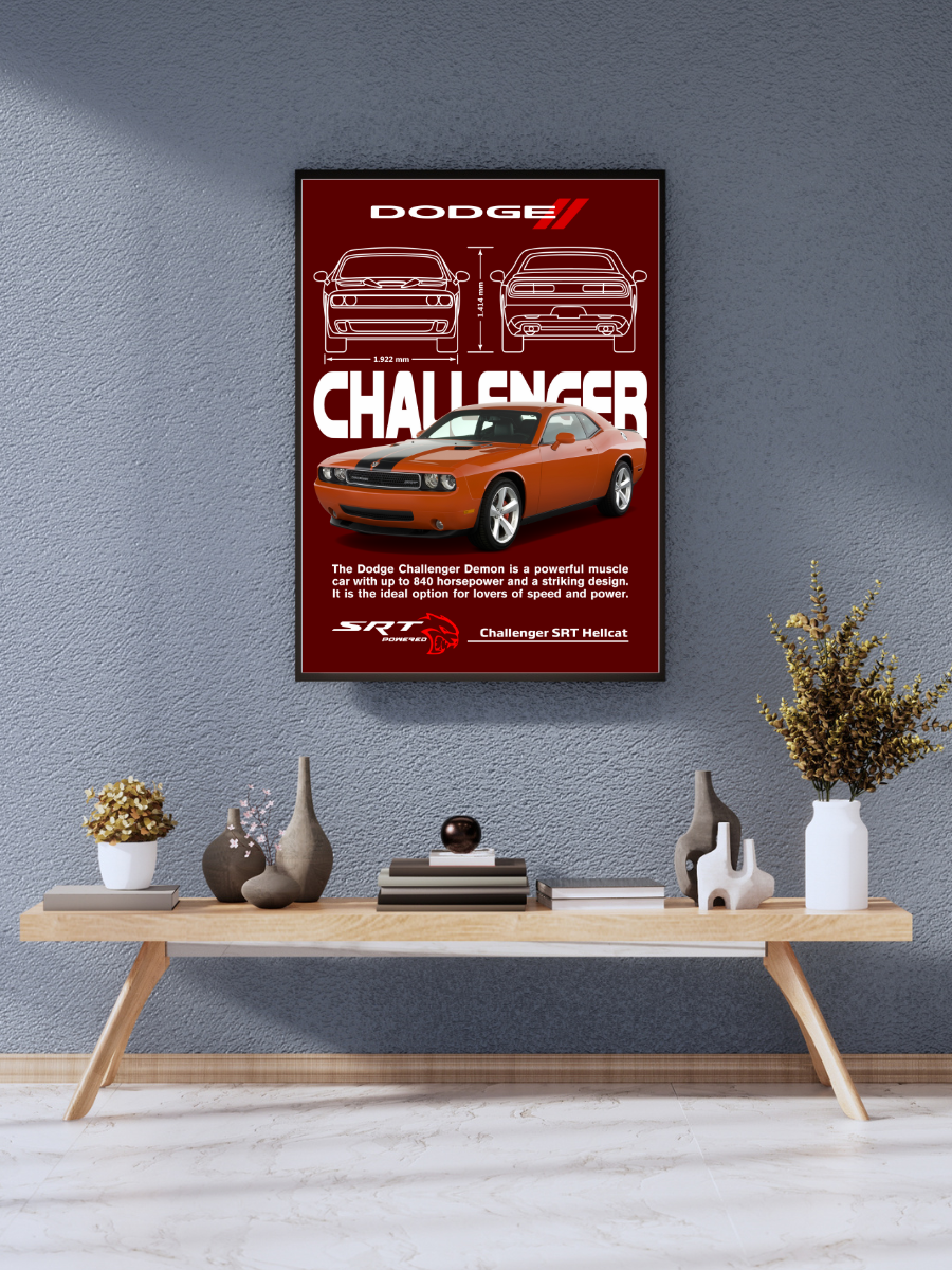 Dodge Challenger Demon SRT Classic | Poster
