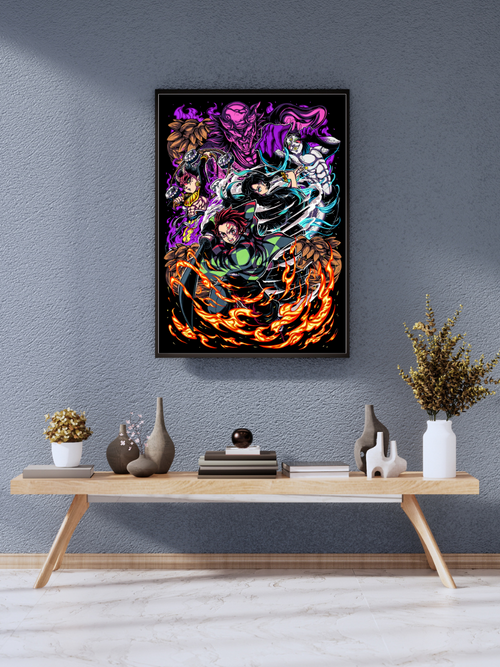 Demon Slayer Hashira Flame Battle | Poster