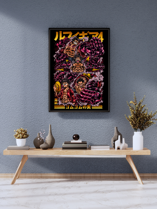 Luffy Gear Fourth King Kong  |  Poster