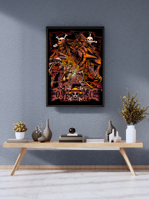 One Piece Whitebeard & Blackbeard Legendary Emperors | Poster