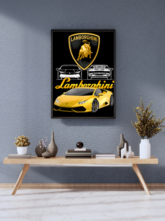 Lamborghini Legacy Wall | poster