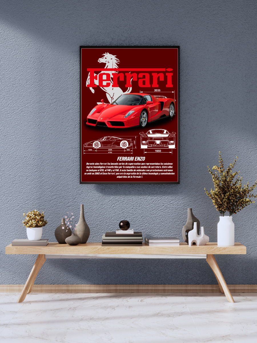 Ferrari Enzo Supercar  | Poster