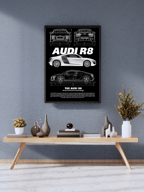 Audi R8 Sports Car | Poster