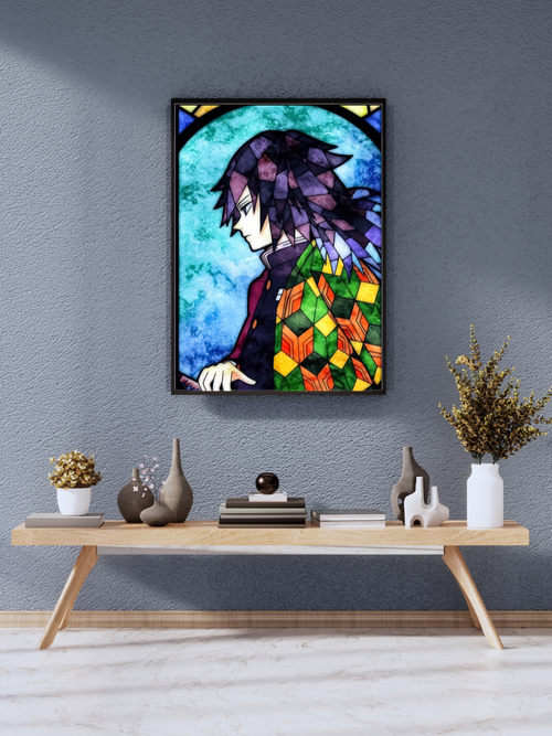 Giyu Tomioka Stained | Poster