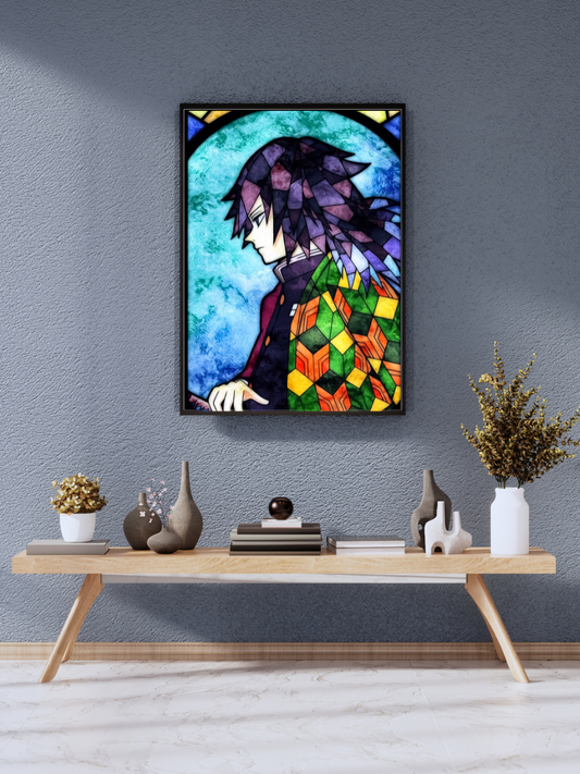 Giyu Tomioka Stained | Poster