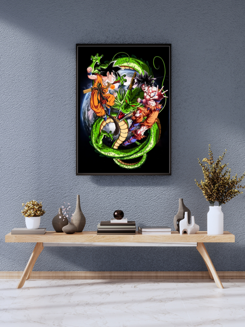 Dragon Ball Z Goku & Shenron Legend  | Poster