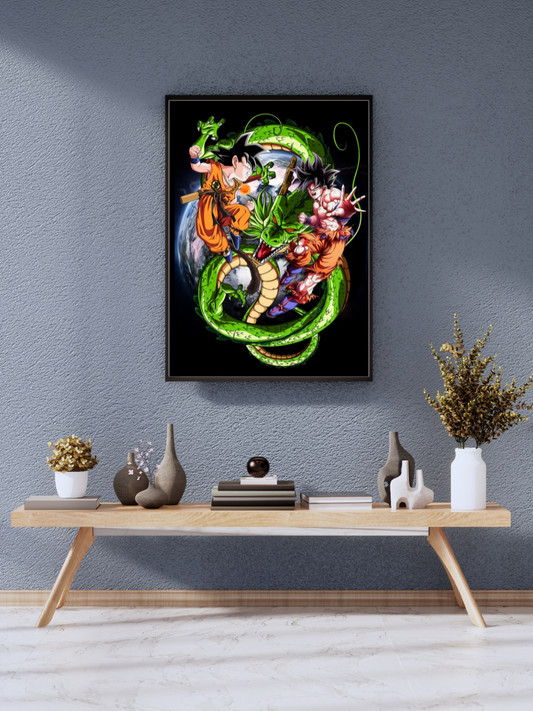 Dragon Ball Z Goku & Shenron Legend  | Poster