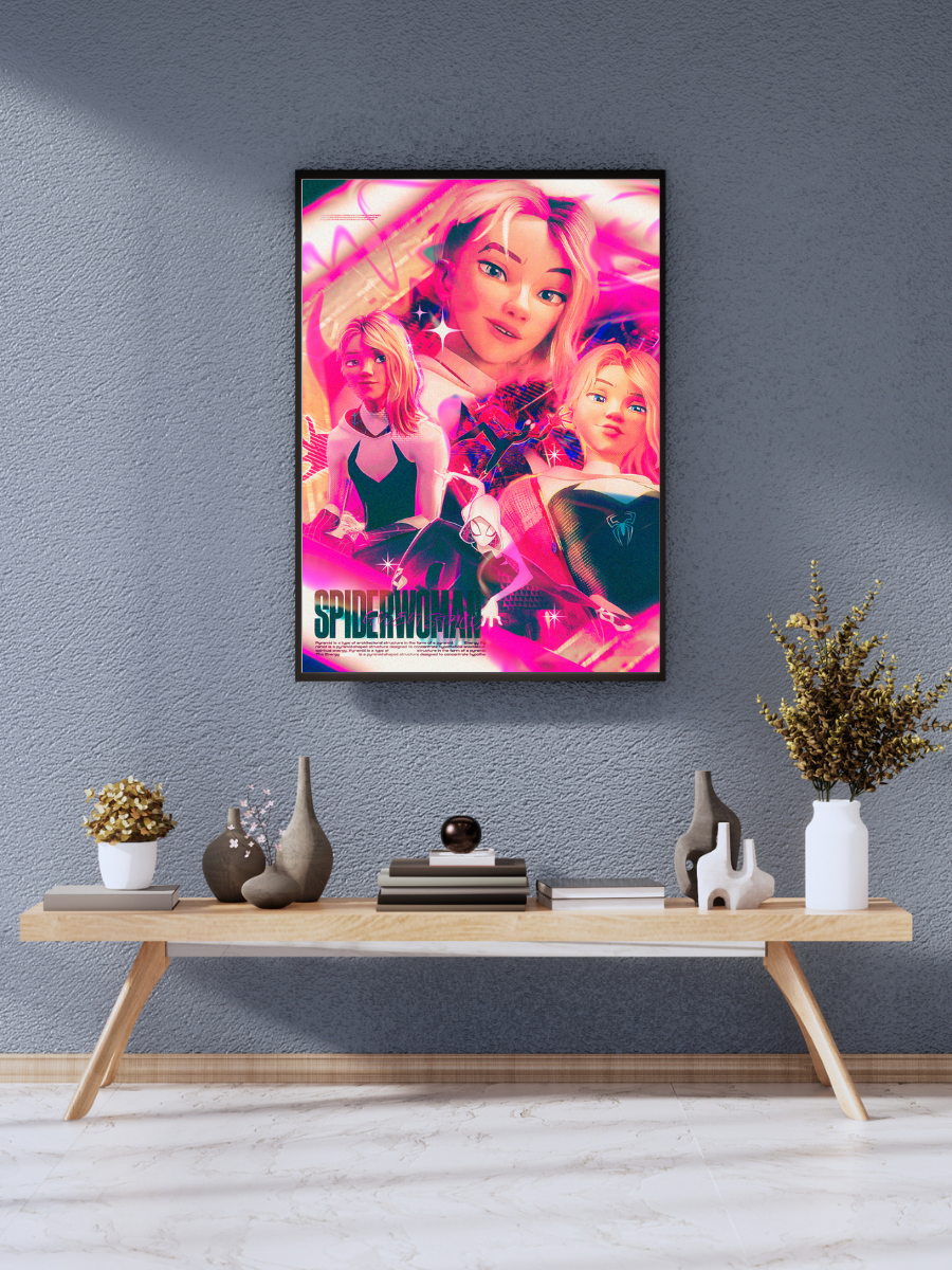 Spider-Woman Neon Multiverse | Poster