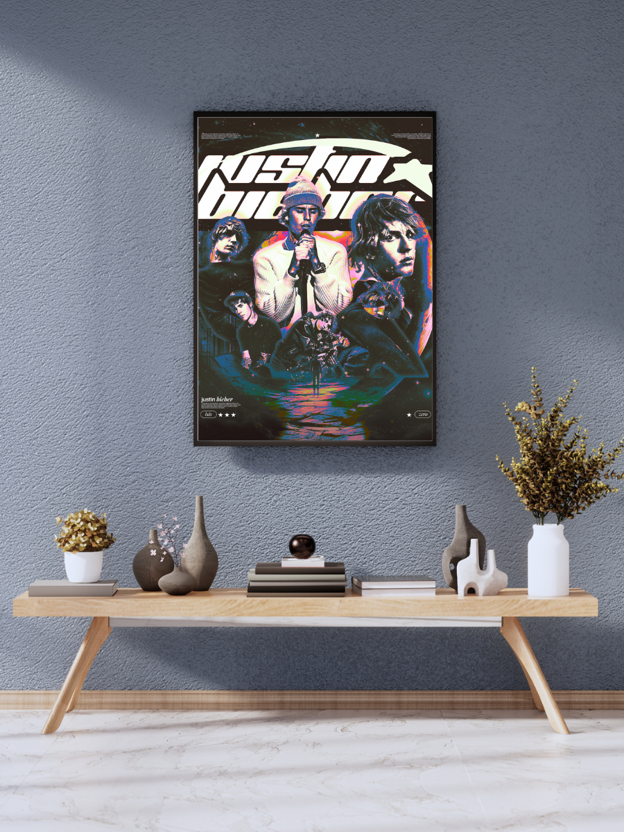 Justin Bieber Pop Icon Collage |  Poster