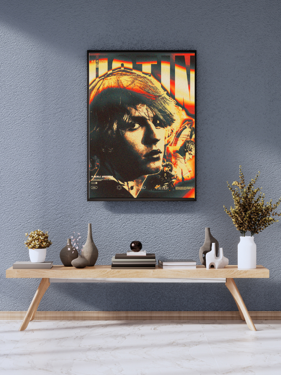 Justin Bieber Retro Flames |  Poster