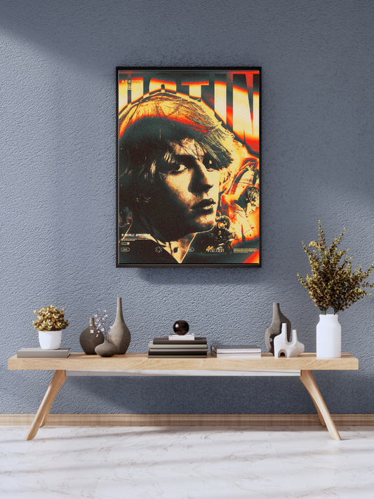 Justin Bieber Retro Flames |  Poster