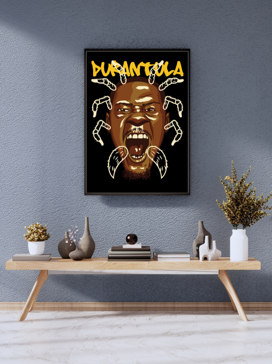 “Kevin Durant ‘Durantula’  " Electrifying Spider-Man Inspired Superstar Art Print” | wall poster A3 size