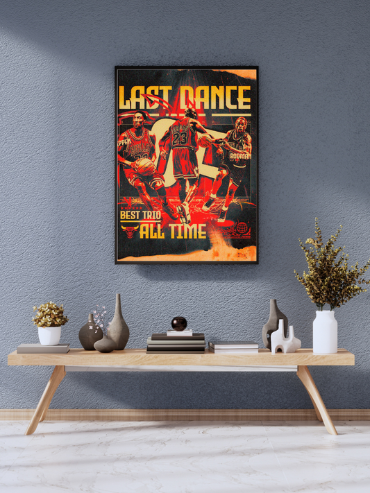 Last Dance Chicago Bulls Trio | WALL POSTER