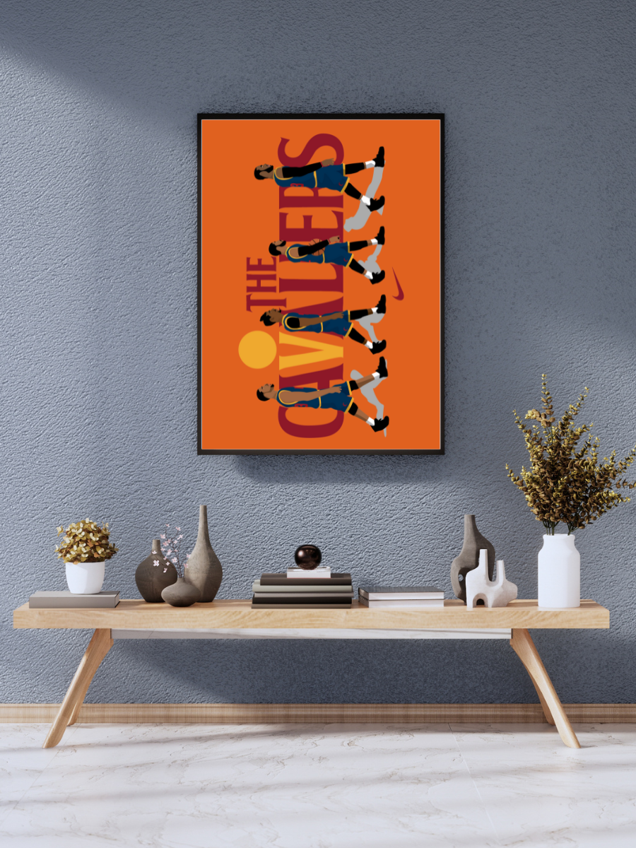"The Cavaliers Abbey Road – Cleveland Basketball Team Art Poster" | wall poster